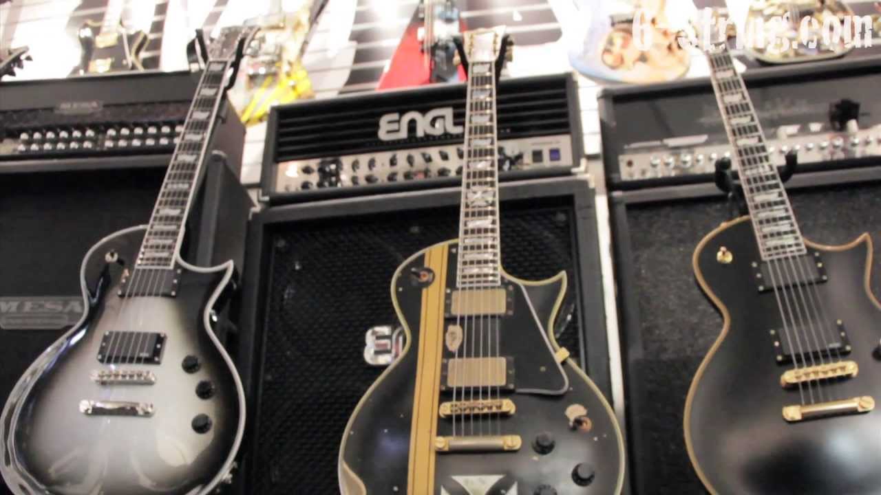 Esp Iron Cross James Hetfield Electric Guitar 1 The First Prototype Youtube