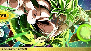 WHAT IS THIS ZENKAI!!! ZENKAI LF FULL POWER BROLY  OBLITERATES THE NEW LF - Dragon Ball Legends