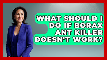 What Should I Do If Borax Ant Killer Doesn