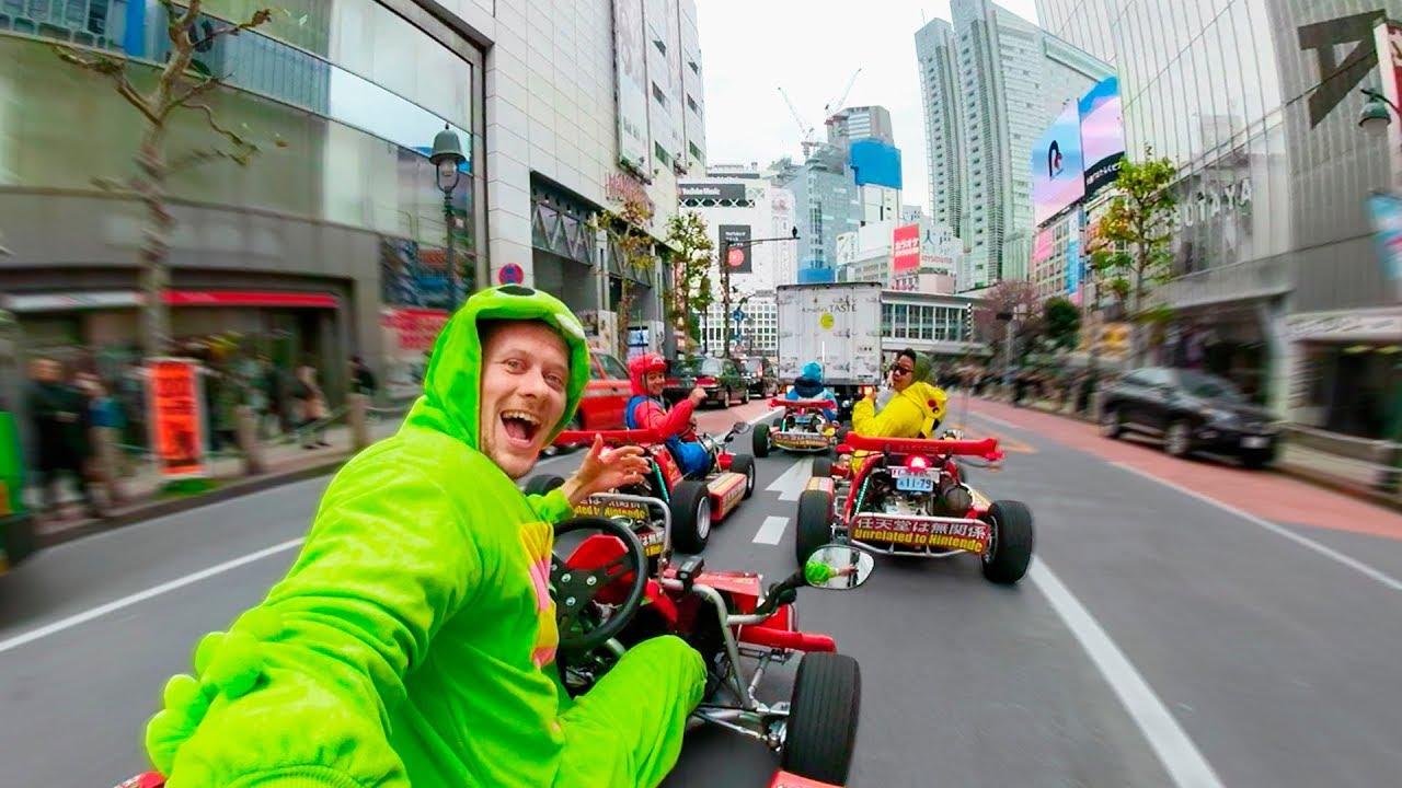 MARIO KART IN REAL LIFE TOKYO, JAPAN Teleportation EP6 YouTube