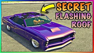 How To Get Rare Flashing Roof Glitch Bennys Buccaneer Custom Gta Online