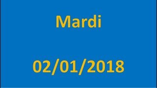 RESULTATS EURO MILLIONS DU 02/01/2018 !