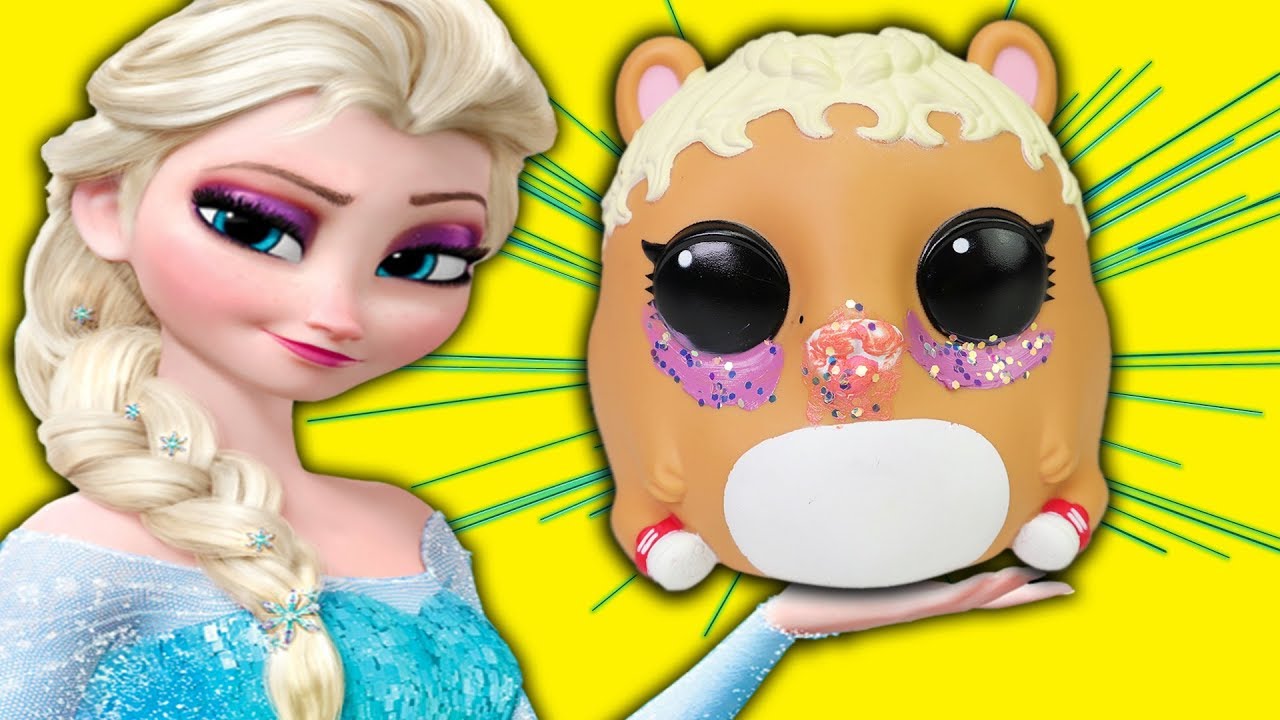 CHOMIK ŚWIR 🐹 OTWIERA KALENDARZ ADWENTOWY ️ FROZEN KRAINA LODU 2 