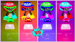 McQueen Red Eater 🆚 McQueen Blue Eater 🆚 McQueen Green Eater 🆚 McQueen Skye Eater 💥 Who Is Best 🎶🎯💥