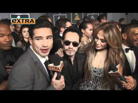 JLo and Marc Anthony Extra Interview @ Grammy Awards