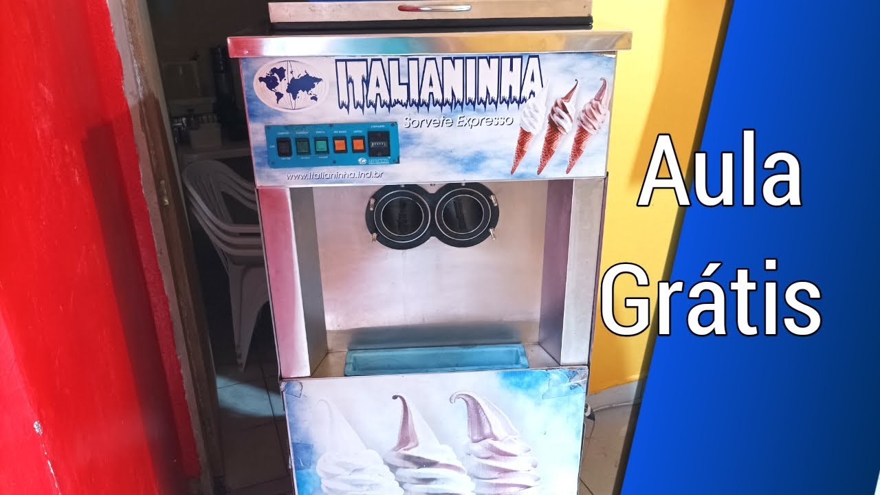 máquina de sorvete - YouTube