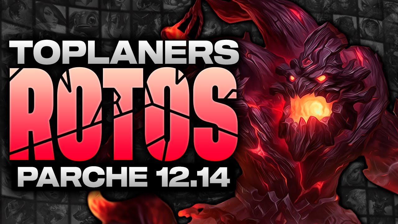 📈 MEJORES PICKS Y CAMPEONES OP TOP LANE PARCHE 12.14 League of
