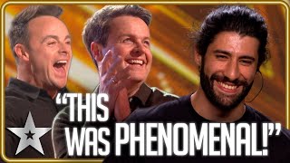 Beatbox MASTER gets Ant \& Dec's GOLDEN BUZZER! | Unforgettable Audition | Britain's Got Talent