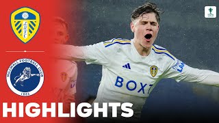 Leeds United vs Millwall | What a Game | Highlights | U18 FA Youth Cup Semi Final 04-04-2024