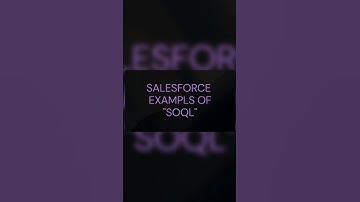 SOQL query 5/10 Salesforce interview questions #sfdc #salesforcetrailhead #salesforcebeginners #soql