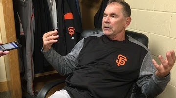 SF@SD: Bochy discusses Belt, failed comeback attempt