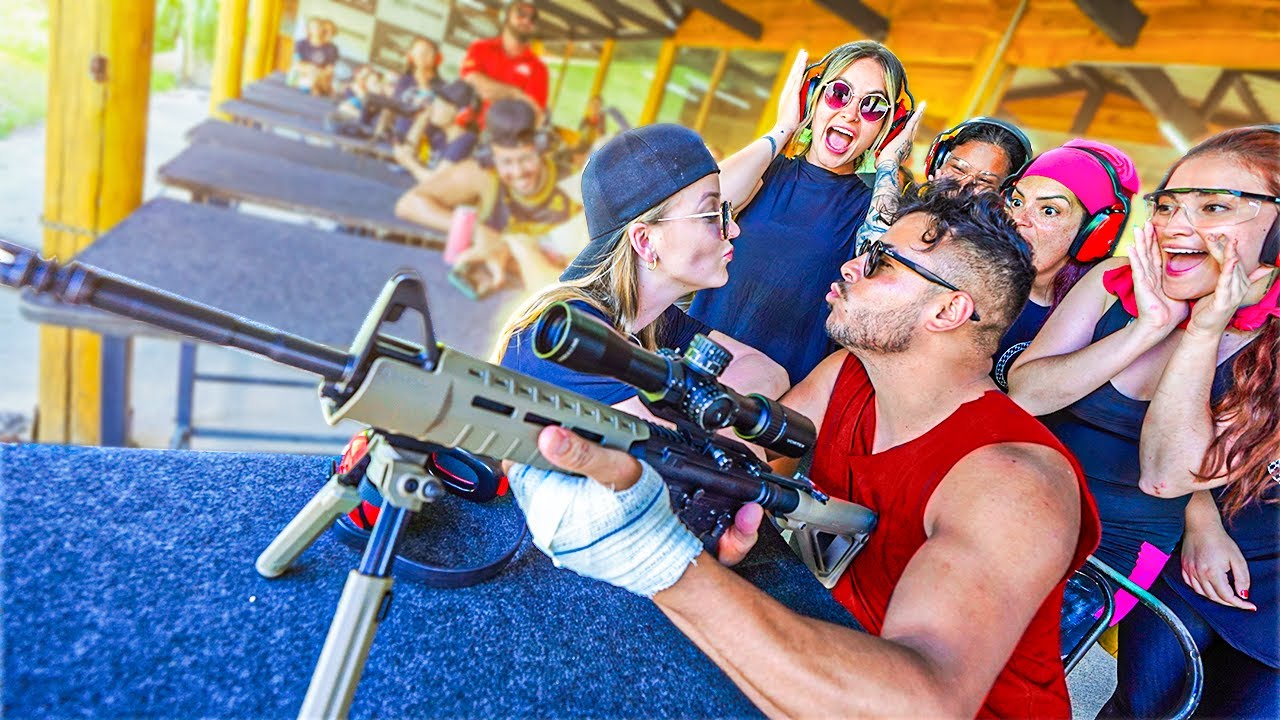ELA VAI ME DAR UM BEIJO SE EU ACERTAR TODOS OS TIROS DE SNIPER [EP.18]