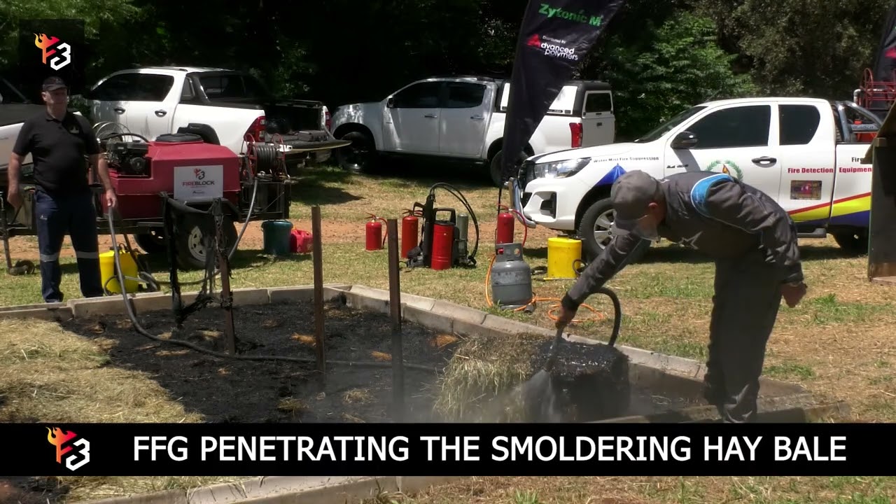Fireblock - Burning Hay Bale