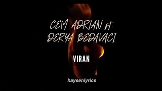 @cemadrian ft. @DeryaBedavaciTV || Viran [Eng - Tr Lyrics ] Resimi