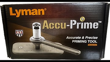 Lyman Accu-Prime Manual Bench Priming Tool First Look