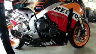 Honda Repsol CBR 1000RR Oil Change ~ GoPro HD Hero 2