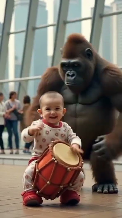 Baby Playing Dhol at Marina Bay Sands | Gorilla Fast Thumkas Dance π₯π¦π₯