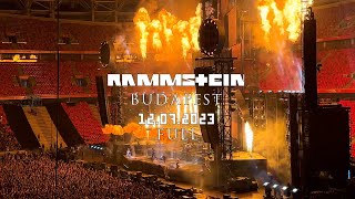 RAMMSTEIN LIVE FULL CONCERT - PUSKÁS ARENA BUDAPEST HUNGARY 12.07.2023 4K 60 FPS