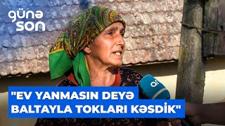 Günə son | "Sayğac 1 ay keçmədi ki, od tutub yandı" | Vənlik kənd sakini