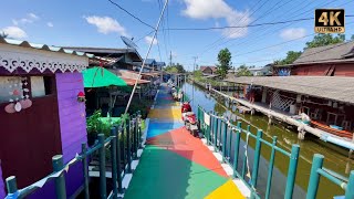 【4K】Bangkok's Most Beautiful Canal (Bicycle Tour) Khlong Bang Mot