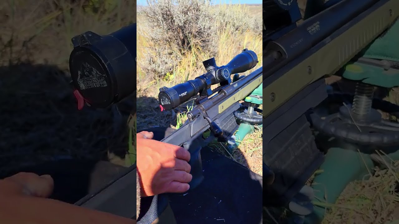 3 4 Mile Shot Howa ORYX Bolt Action Rifle