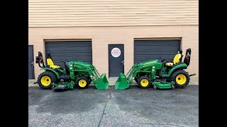 is it better or worse? john deere 2025r: new style vs old style