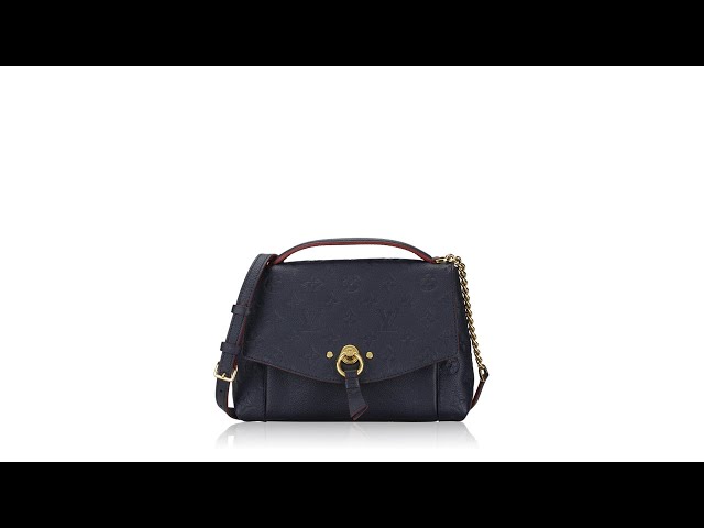 LOUIS VUITTON BLANCHE MM EMPREINTE MARINE ROUGE