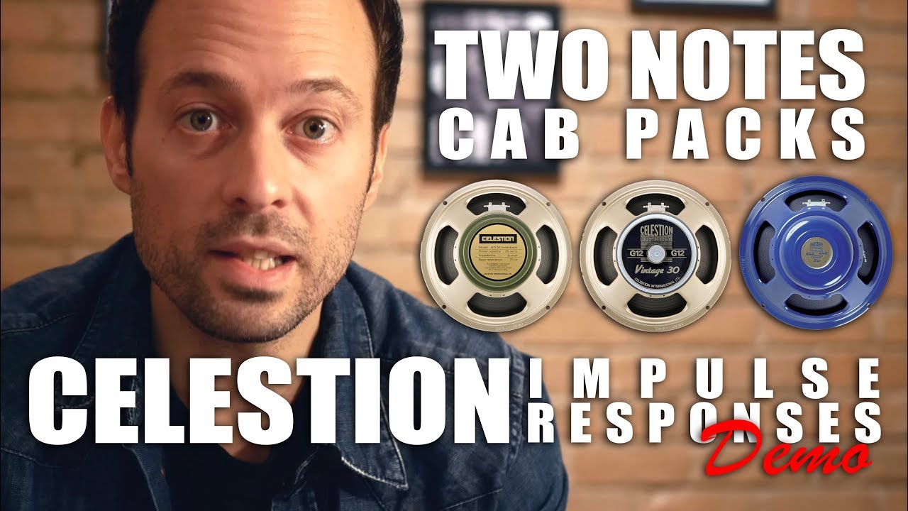 The new official Celestion virtual cabinets for Two notes Torpedo