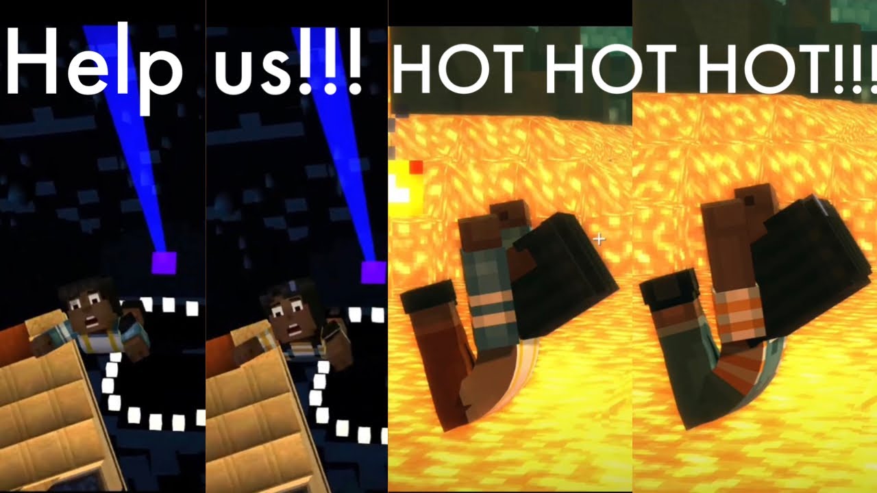 Minecraft Story Mode Episode 2 Deaths - YouTube