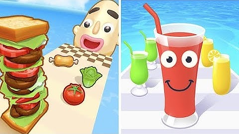 Sandwich Runner | Juice Run - All Levels Gameplay Android,IOS NEW APK MEGA UPDATE