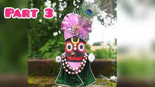 Part 3|DIY How to Make Lord Jagannath Idol at Home|Jagannath Murti|Rath Yatra 2020|World of Artifact