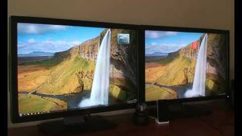 Window 7 Multi monitor support