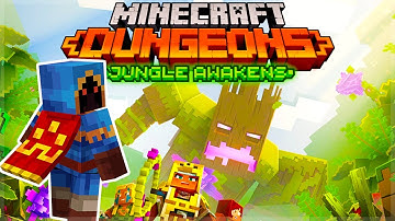 🍂Minecraft Dungeons: Jungle Awakens DLC Dingy Jungle Mission 🍂