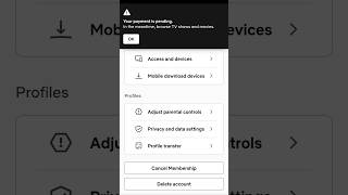 netflix membership cancellation |#viral #smartphone #shortvideo #youtubevideo #youtubeshorts