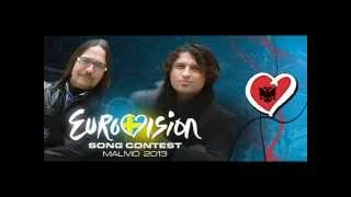 Video thumbnail of "Adrian Lulgjuraj & Bledar Sejko - Identitet (Евровидение 2013 Албания)"