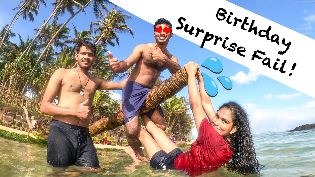 අපිම surprise වුනා  | Birthday Surprise Fail ! 😇