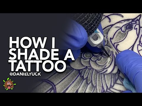 How I Shade A Tattoo?