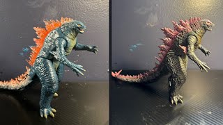 Custom Playmates Godzilla Evolved Figure (Godzilla X Kong the New Empire)