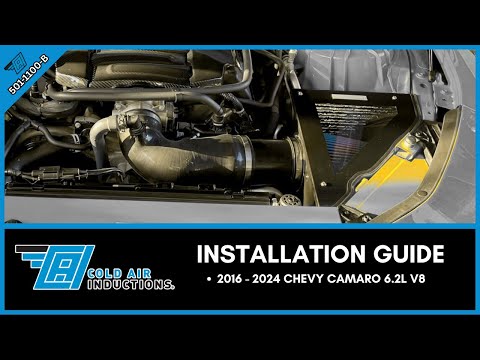 Cold Air Inductions - 2016-2024 SS Camaro Elite Series - Install Video