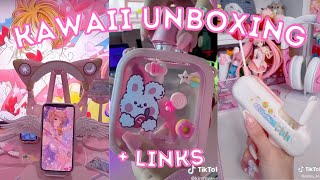 Kawaii Unboxing with links pt. 6 | Amazon Finds | TikTok Compilation | TikTok Made Me Buy It Resimi