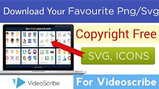How to Download Svg images|Vector images for Videoscribe|No Copyright Images Download 2020|Icons,SVG