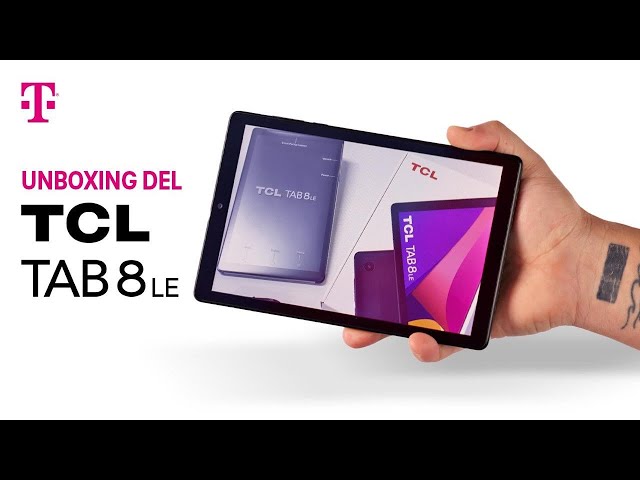 Unboxing de la Tablet TCL TAB 8 LE: Compacta y Económica