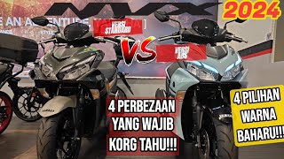 YAMAHA NVX 2024 STANDARD VS ABS - 4 WARNA BARU!!! 4 PERBEZAAN UTAMA!!!