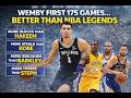 Wemby First 175 Games… Better Than NBA Legends 😱 @FastBreakLife_26 
