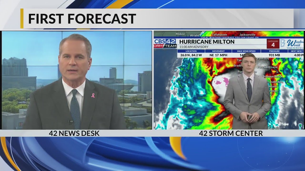 Tracking the Tropics - 10/9/24 Noon Update - YouTube