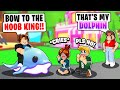 This NOOB Stole Our *MEGA NEON DOLPHIN!* His Evil Plan SHOCKED US! (Roblox Adopt Me)