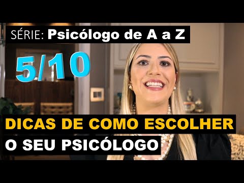 Vídeo: Como Encontrar Um Psicólogo Qualificado