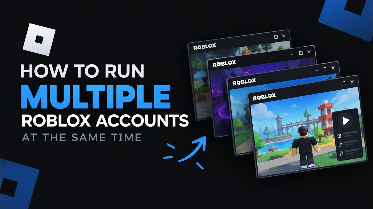 Roblox Multi Instance - How to Run Multiple Roblox Accounts at once | 2+ Accs at the Same Time
