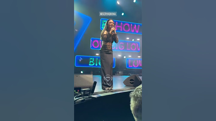 Ольга Серябкина на BIG LOVE SHOW 2024 (09.02.2024, Ледовый дворец Санкт-Петербург)