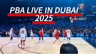 PBA LIVE IN DUBAI 2025 GINEBRA VS SAN MIGUEL BEERMAN - COCA-COLA ARENA